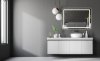 Bathroom LED Mirror REA P10407 80x60cm