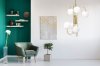 Pendant Lamp TOOLIGHT APP1003-6CP Ball Gold 6-light points G9 69x65x98cm
