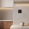 Toolight Single Switch With Frame Oste Jnh006-w Black