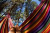 Hammock 480143A RED 230x140x1cm