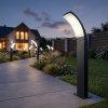 Toolight Standing Led Garden Lamp Jnh033-g Black