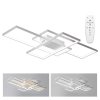 Ceiling LED Lamp Chandelier TOOLIGHT APP660 Modern White + Remote Control 3-light points 50x90Cm