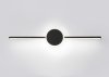 Bathroom Wall LED Light TOOLIGHT APP850-1W TOUR Black 80cm