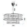 LAMP APP1562-8CP-2 GOLD