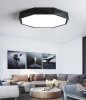 Ceiling Lamp Chandelier TOOLIGHT APP862-C Diamond Black Round 4-light points E27 40x8Cm