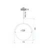 Ceiling lamp APP1426-C 35cm