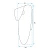 Wall lamp APP1428-W WHITE