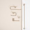 TOILET PAPER HOLDER REA 9711 PRISM BRUSH GOLD
