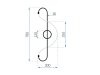 Wall LED Light Toolight APP858-W 24W gold