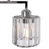 Pendant Lamp TOOLIGHT 392228 Glamour Chrome 3-light points E27