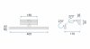 Bathroom Wall LED Light TOOLIGHT APP364-1W Chrome 5W 40cm