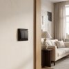 Toolight Double Switch With Frame Oste Jnh007-w Black