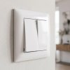 Toolight Double Switch Oste Jnh007-w White