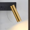 WALL LAMP APP1439-W RIGHT BLACK GOLD