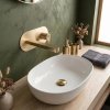 Concealed Washbasin Tap Rea Arcos Brush Gold