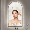 Mirror LED 60x100cm DASH BLACK