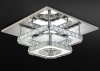 Ceiling LED Lamp Chandelier TOOLIGHT APP410-C Mirror Metal Cristal Square