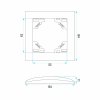 Toolight Single Socket Frame Oste Jnh013-1f Beige