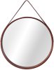 Mirror with Strap REA NBKL-19028 50 cm D.brown