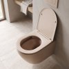Toilet bowl REA Carlo Mini Tornado Mocca Matt
