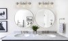 Mirror LED 70cm MMJ BRUSH SILVER