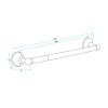 Bathroom hanger Antique Bronze 332867B