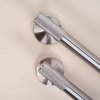 TOILET PAPER HOLDER REA 6611 MODERN BRUSH STEEL