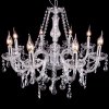 Chandelier Toolight 300750 Crystal Chrome 8-light points E14