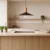 Pendant Lamp TOOLIGHT APP1084-1CP Black Brown E27 1-light point