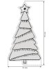 CHRISTMAS TREE SET 12 PCS WOODEN CHRISTMAS TREES