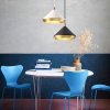 Pendant Lamp TOOLIGHT APP1005-1CP Black Round 1-light point E27 20x15x15-100cm