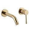 Wall Mounted Basin Faucet Rea Venti Gold