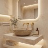 Wall Mounted Basin Faucet Rea Venti Gold