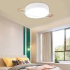 Ceiling Lamp Chandelier TOOLIGHT APP865-C Moon White Round 5-light points E27 30x8Cm
