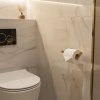 TOILET PAPER HOLDER REA 109 TIL BRUSH GOLD