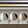 Bathroom LED Mirror REA MMJ 50cm Black