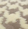 PLUSH CARPET CLOVER PEPITKA BEIGE 1.20*1.70