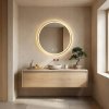 Bathroom LED Mirror REA MMJ 60cm Gold