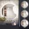 Bathroom LED Mirror REA HZJ 80cm