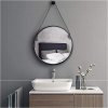 Mirror with Strap REA CFZL-MR065 65cm Black