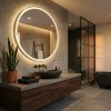 Mirror LED 60cm MMJ BRUSH SILVER