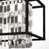 Pendant Lamp TOOLIGHT APP1110 PERPENDICULAIRE Metal Black E27 1-light point