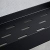 Bathroom Shelf Sf03 60Cm Black Matt