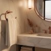 Rea Bathroom Hanger Ring 110 Til Brush Copper