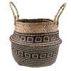 Natural boho-style basket 322177