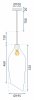 Lamp APP892-1CP Transparent