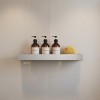 BATHROOM SHELF REA SF04-600 60CM BRUSH STEEL