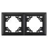 Toolight Double Socket Frame Oste Jnh014-2f Black