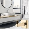 Bathroom hook hanger REA Gold 322196A