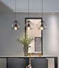 Pendant Lamp TOOLIGHT APP1027-1CP Black Round 1-light point E27 25x25x45-100cm